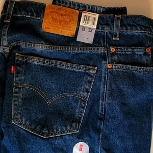 NWT Levis 560 36 x 34 medium to dark blue loose fit
